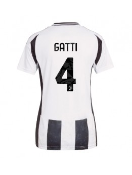 Juventus Federico Gatti #4 Heimtrikot für Frauen 2024-25 Kurzarm